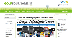 Desktop Screenshot of golftournament.com